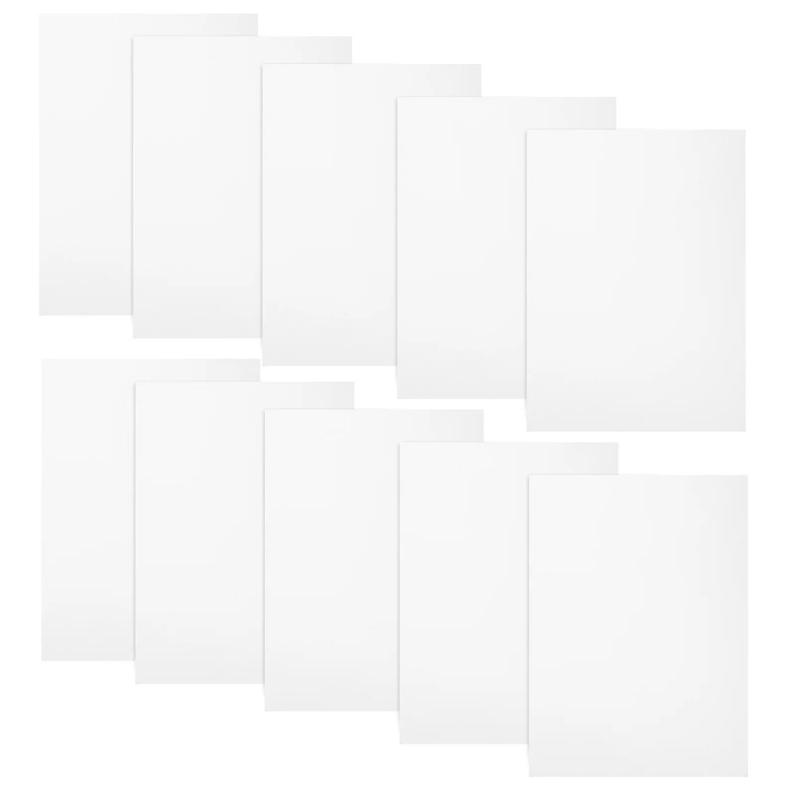 

100 Sheets of Multi-function Printer Paper Blank Painting Paper DIY Blank Cardboard Paper Sheet