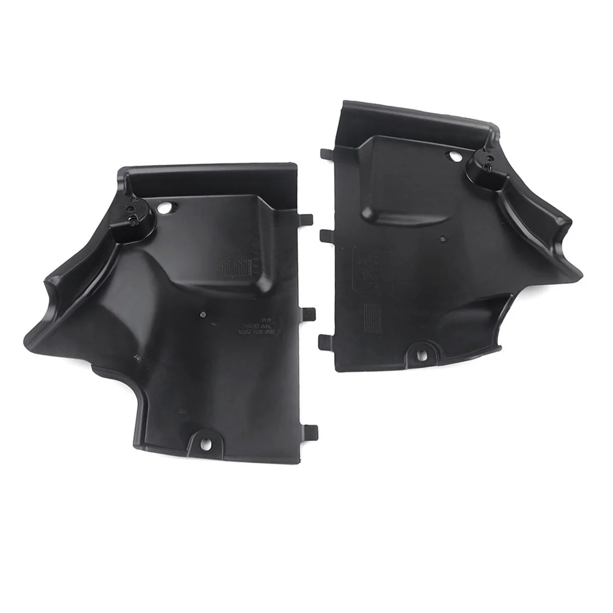 1 Pair 8K0825201E 8K0825202E Front Underbody Shiel Panel Cover Trim For AUDI A4 S4 A5 S5