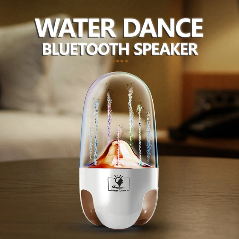 Portable Wireless Water Dance Bluetooth Speaker Stereo Game Sound Box Audio Speaker Music Fountain Loudspeaker