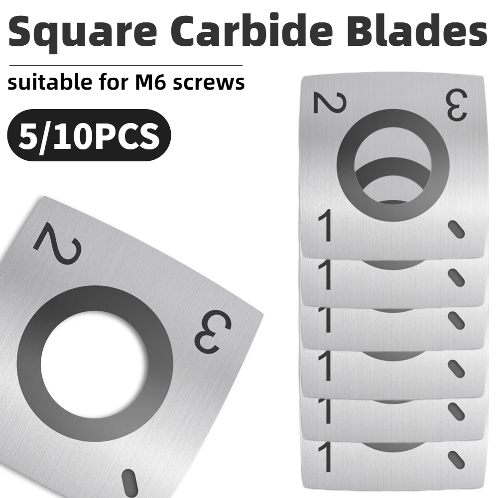 

Inserts Cutters Blades 4-edge Replacement Cutters High Hardness Carbide Cutting Tools for Woodworking Spiral Helical Planer Head