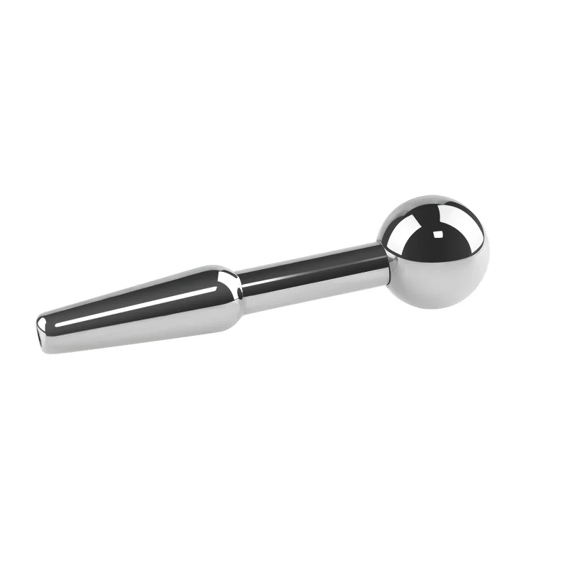 Urethral Dilator Silicone Urethral Dilator Stainless Steel Urethral Sound Catheter Metal Penis Plug Sounding Dilator Sex Toys For Men Adult Products Male Masturbation Toy
