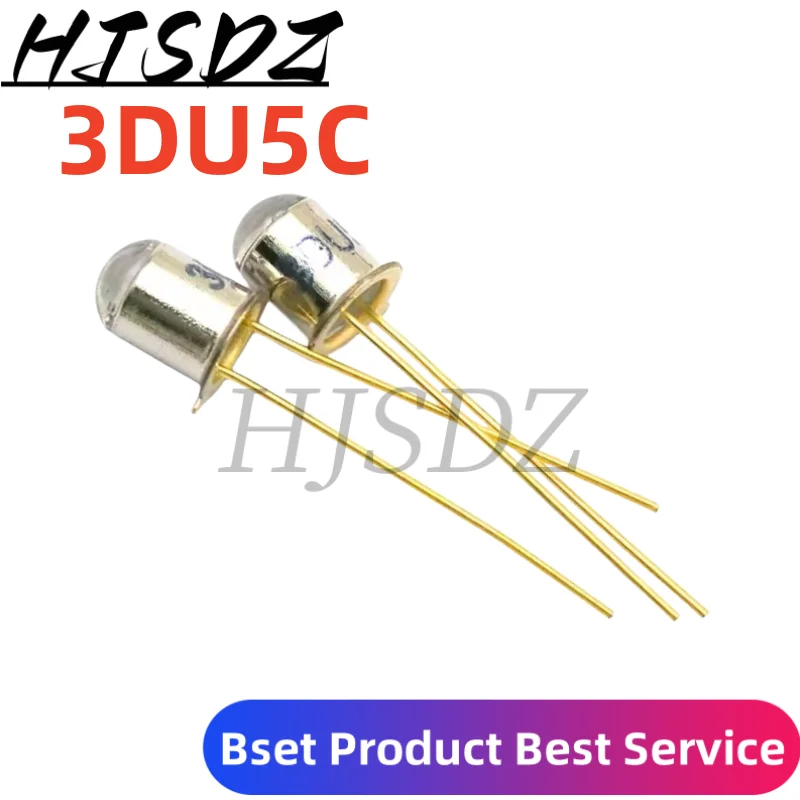 Lot De 5 Transistors Photo 3DU5C En Métal Et Silicium