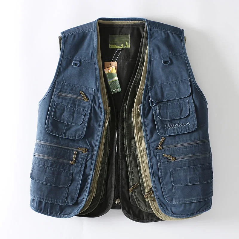 Men-Multi-Pocket-Cotton-Waistcoat-Cargo-Vest-New-Summer-Mens-Casual ...
