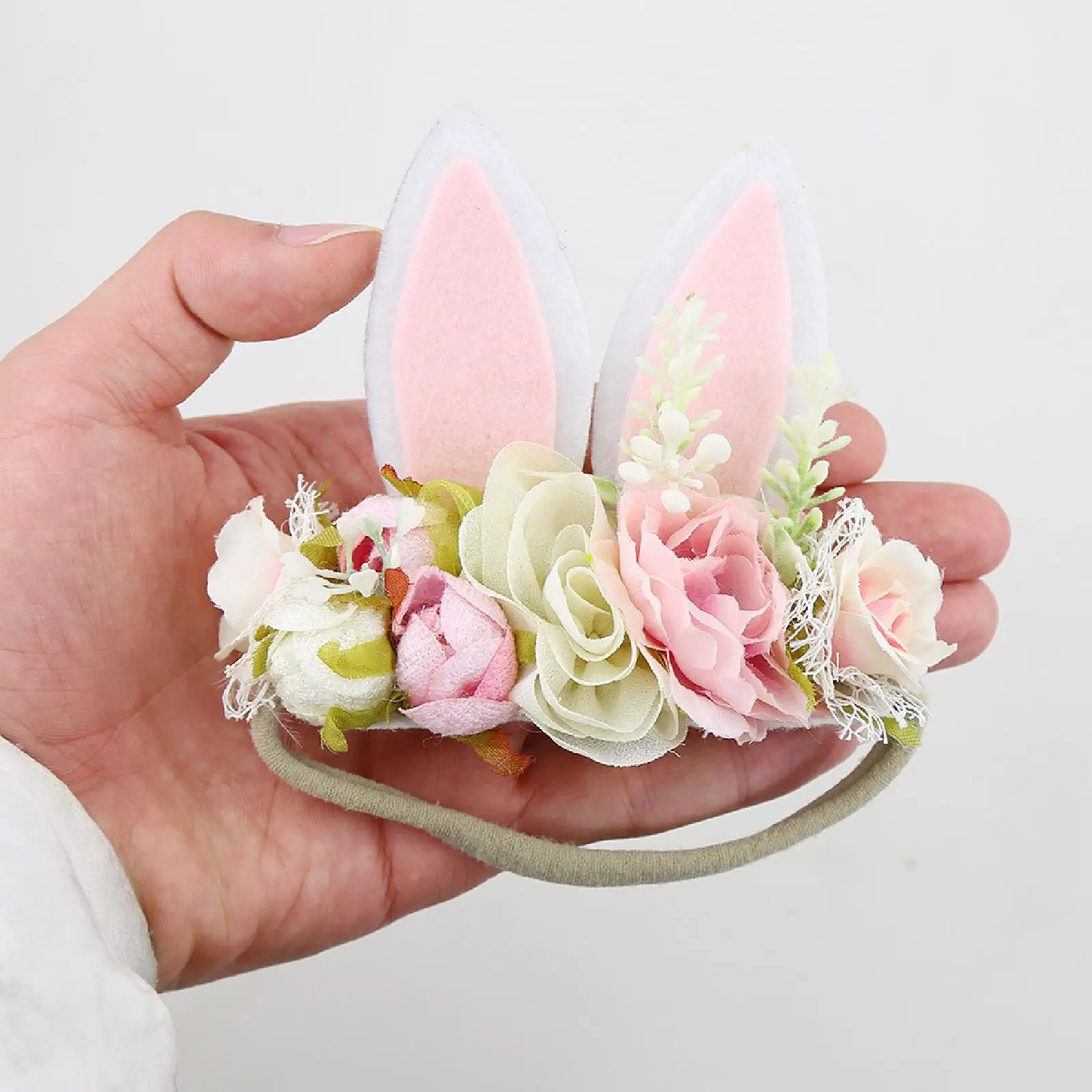 Animal Ears Headband Festival Cute Decor Kids Elastic Headband Girls Headwear Hair Styling Accessories for 0-4 Years Girls Kids