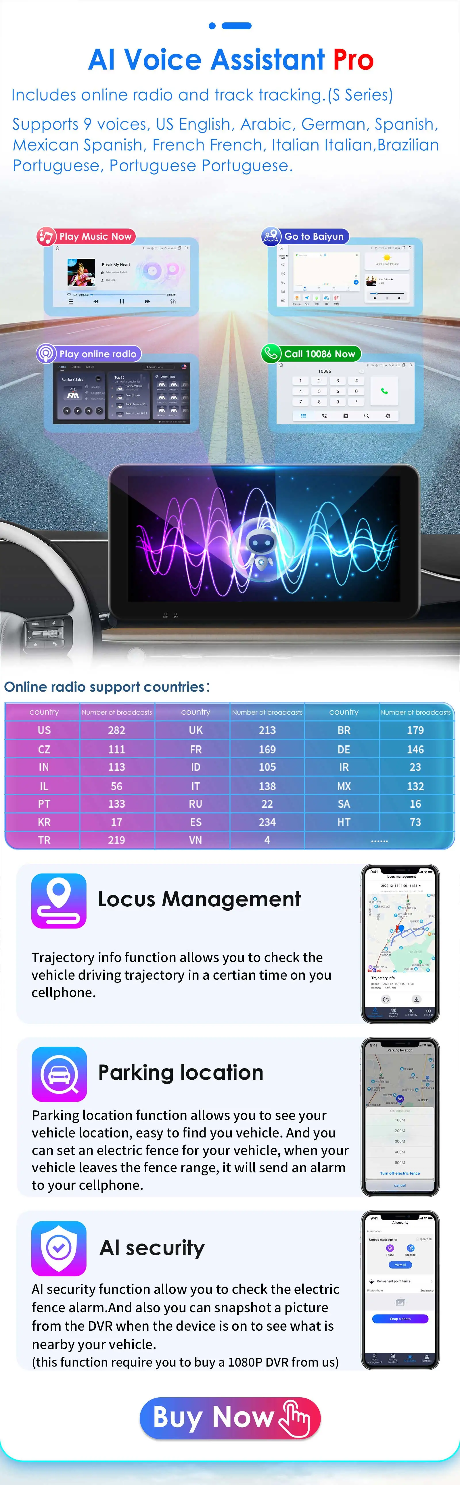 10.1 "10.33" 1 din universal Grad drehbarer Bildschirm für Multimedia-Player GPS Navi Ai Carplay Hea dunit 4g-let – Detail 17