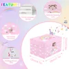 Girls Unicorn Music Jewelry Box with Spining Doll Cute Jewelry Storage Box Birthday New Year Christmas Music Box Gifts for Girls 3