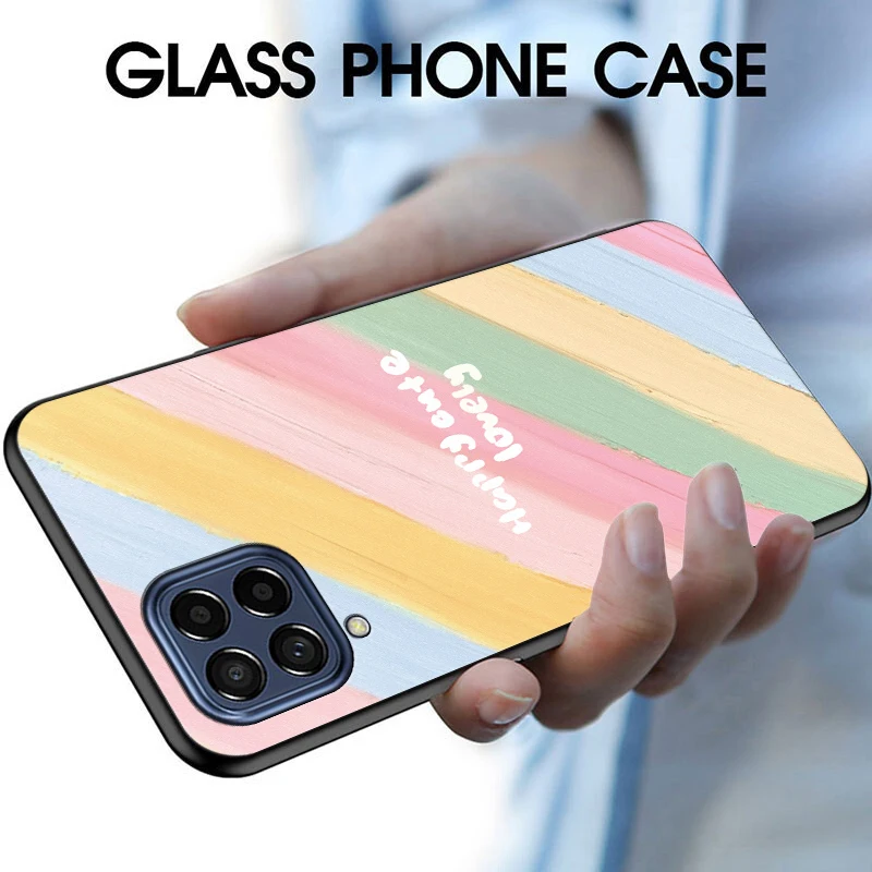 Rainbow Glass Hard Protective Phone Case - Ultra Anti-Vibration Cover