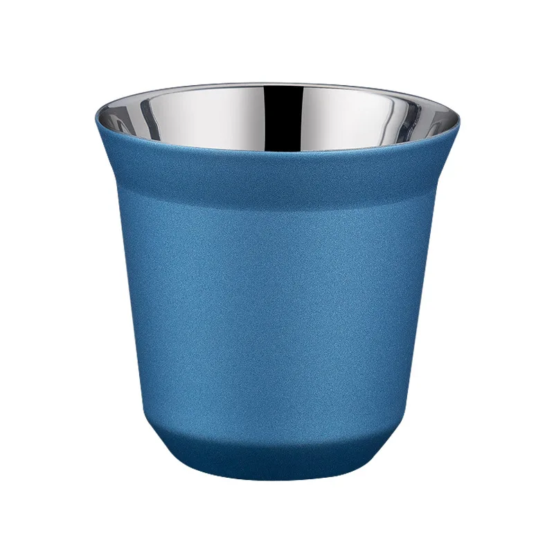 Coffee Cup Water Cup Beer Stainless Steel Cup 80ml Heat Insulation Mini
