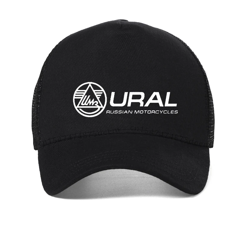 Ural Motorcycle men hat Russian Vintage Motorcycles Sidecar Baseball Cap men summer fashion cool mesh Snapback hats