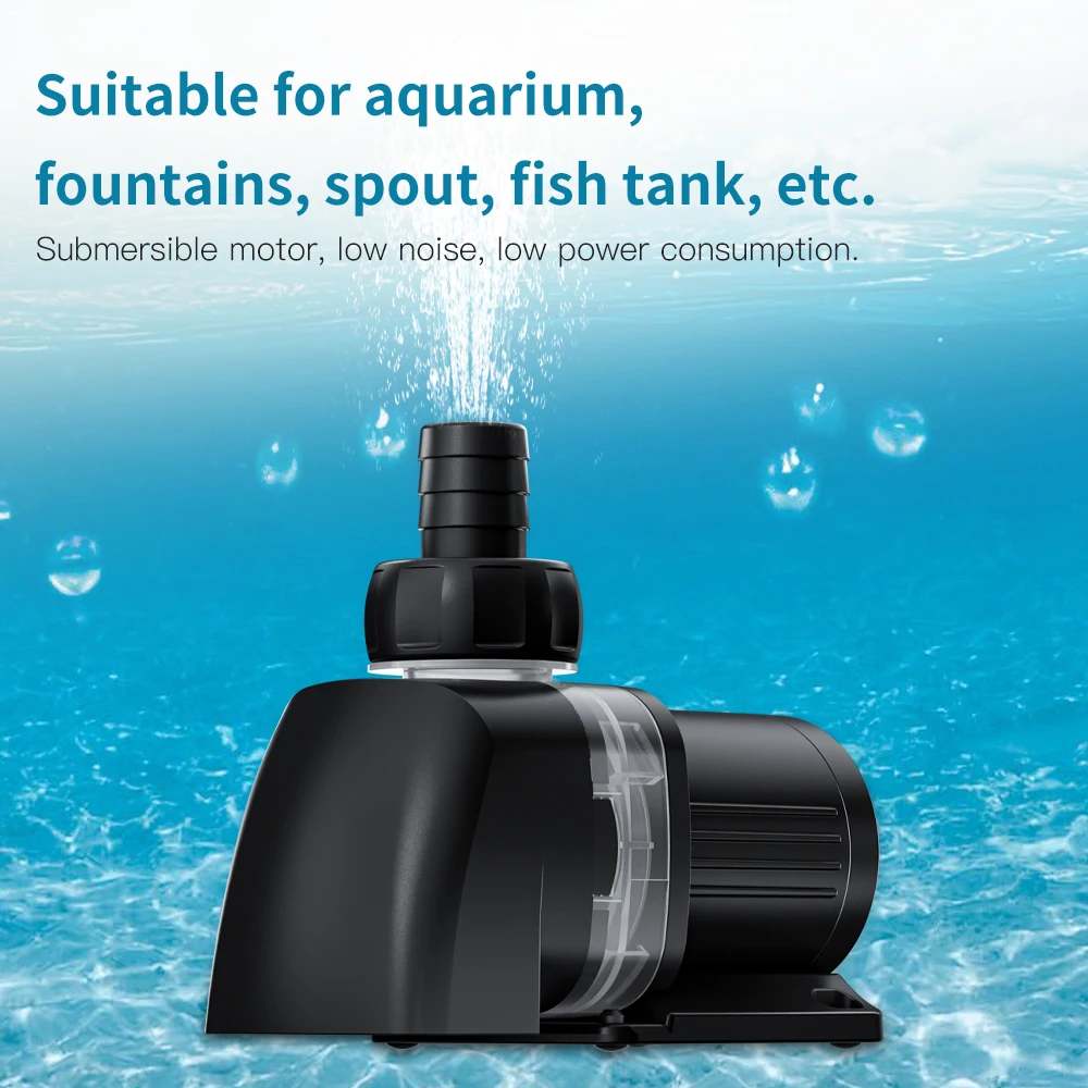 Jebao Jecod Submersible DC 12V Water Pump for Fountain Filter Fish Pond Aquarium