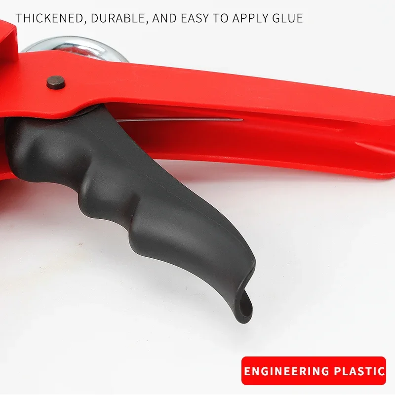 1Pcs DURATEC Glass Glue Gun Sealed Silicone Glue Applicator Universal Structure Cylindrical Pressing Gun