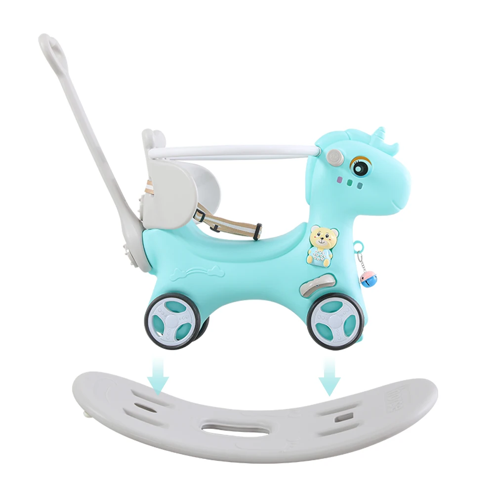 5 in 1 Rocking Horse for Toddlers 1-3 Years Old