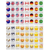 64 Blocks Leisure And Entertainment Mahjong Tile Game With Pattern Of Flag Ball 1/2 Players Funny Parent Child Game Toy Gift ﻿ 2