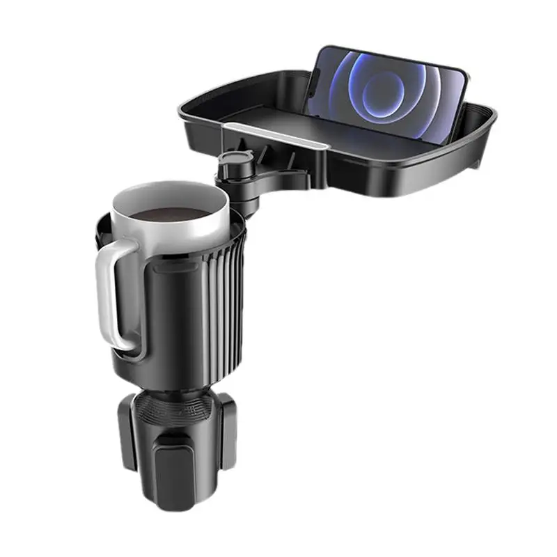 

Car Cup Holder Expander 360 Degree Adjustable Extender Tray Space Saving Drink Holder For SUVs Trucks All Purpose Cup Holder
