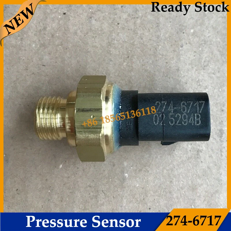 

274-6717 2746717 Pressure Sensor for Caterpillar Excavator Machinery CAT 345 CAT349D C7 C9 C12 C13 C15 High Quality Sensor