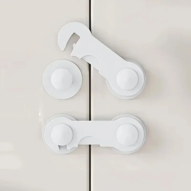 Room Locks Baby Safety Locks Cabinet Locks 10PCS Drawer Locks Anti-Pinch Folio Locks Safety Protection Products