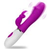 Rabbit Vibrators Vagina G Spot Clitoris Nipple Dual Stimulator Massager Vibration Silicone Waterproof Sex Toys Masturbators 1