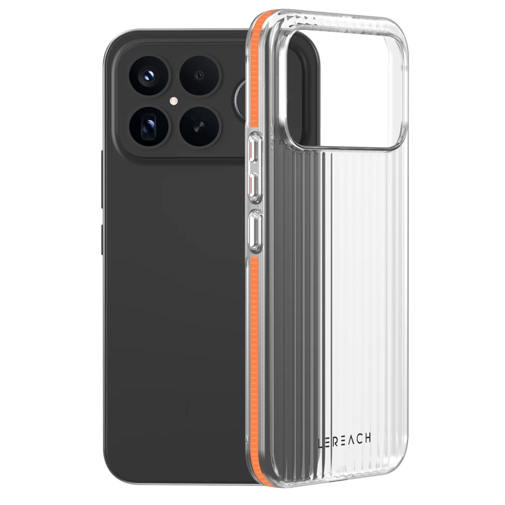 LeReach ICICLE Transparent Protective Case - Durable PC Hard Cover