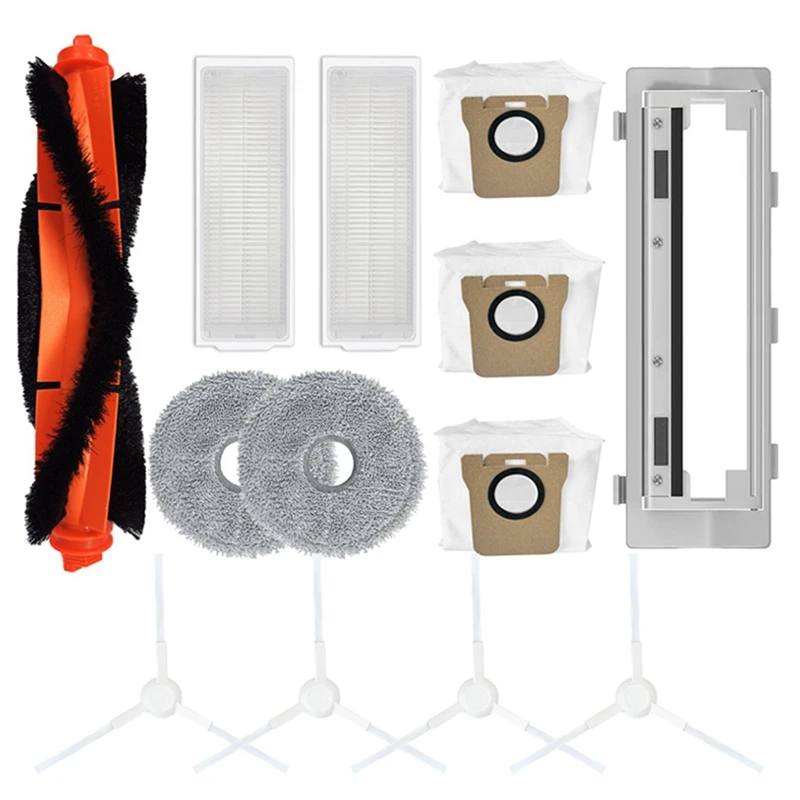 

Replacement Parts For Xiaomi Mijia M30 Pro C107 Replacement Roller Side Brush Hepa Filter Mop Cloth Dust Bag Spare Parts