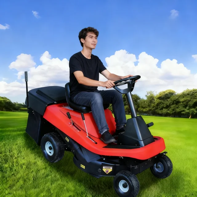 Customized Riding Mowers Drive Small Grass Industrial Lawn Mower Mini Autonomous Professional Mower Suitable for Gardens 4