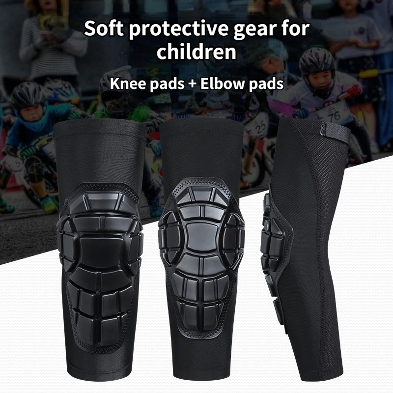 

Balance Bike Children's Professional Soft Protective Gear 4 Piece Set of Children's Scooter Riding Knee Pad Protective Equipment