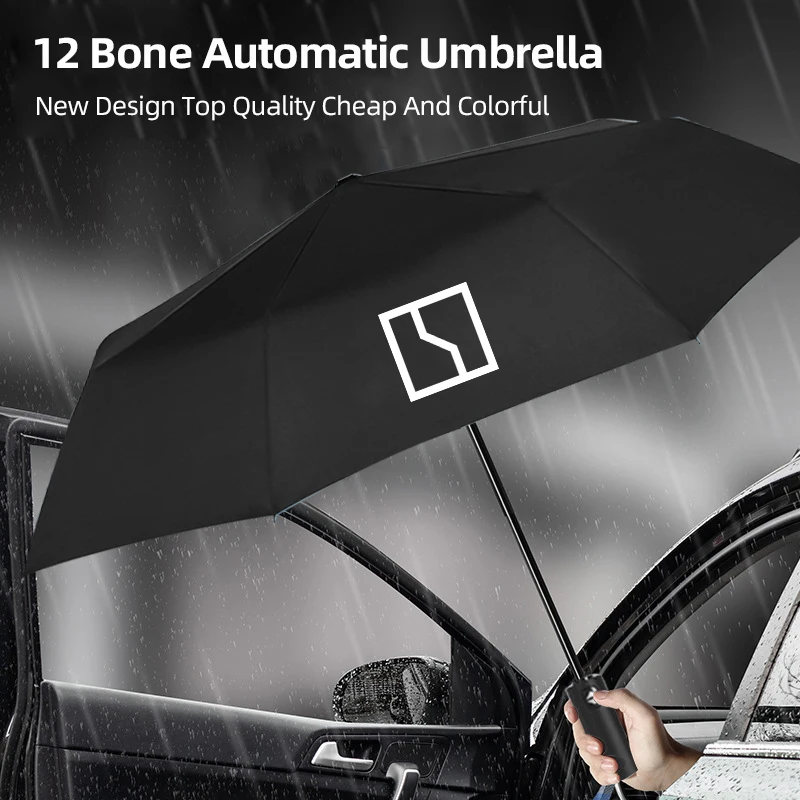 Car Accessories Portable Automatic Folding Sunshade Umbrella For Zeekr X 001 009 Al Windproof Resistant Parasol