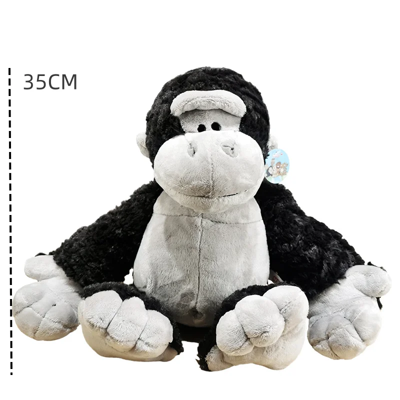 子供のためのゴリラぬいぐるみ,長い腕の猿の人形,動物のソファの