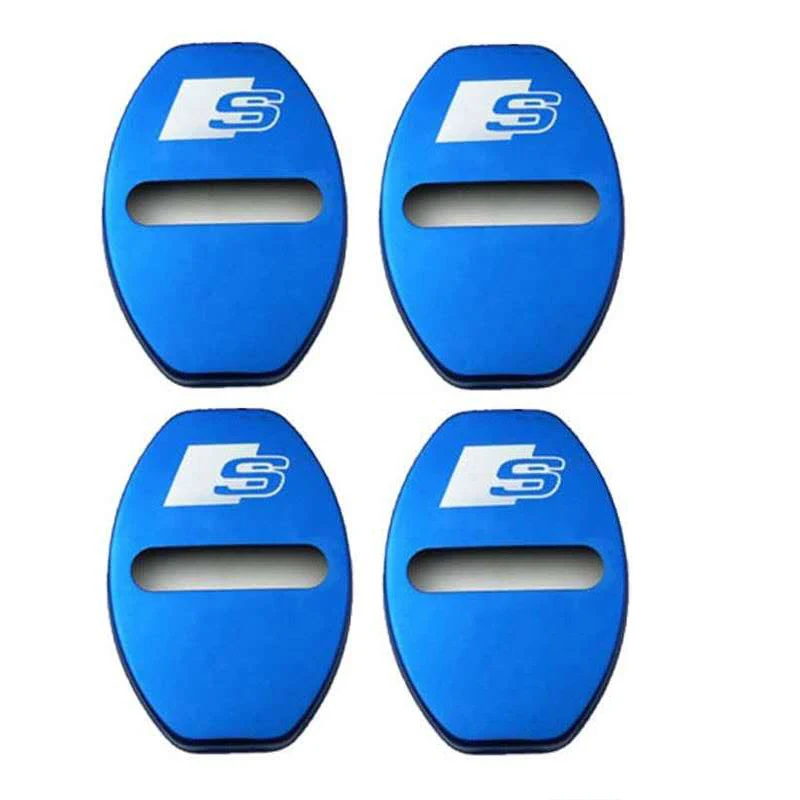 Enhanced Car Door Lock Cover Case Set - 4PCS, Premium Automotive Accessories