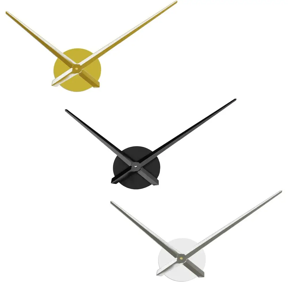 New Big Size for 3D Wall Clock Modern Home Decor Brief DIY Large Clock ...