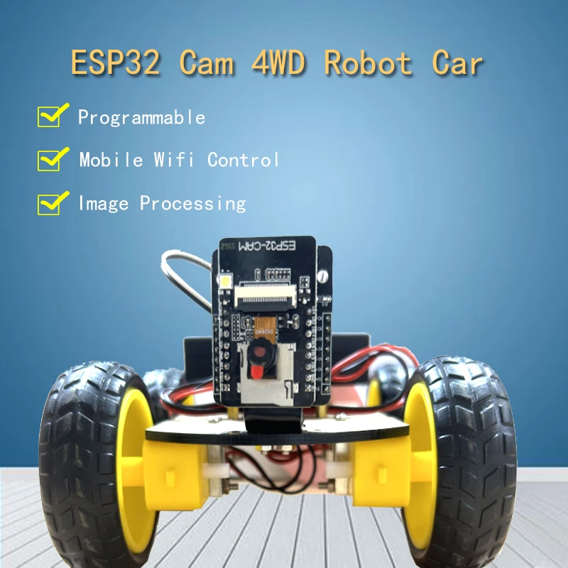 Esp32 WIFI Video Remote Control Tank Model Robot Car For Arduino ESP32  Robot Kit with Camera Programmmable Robot Web/App RC Tank - AliExpress