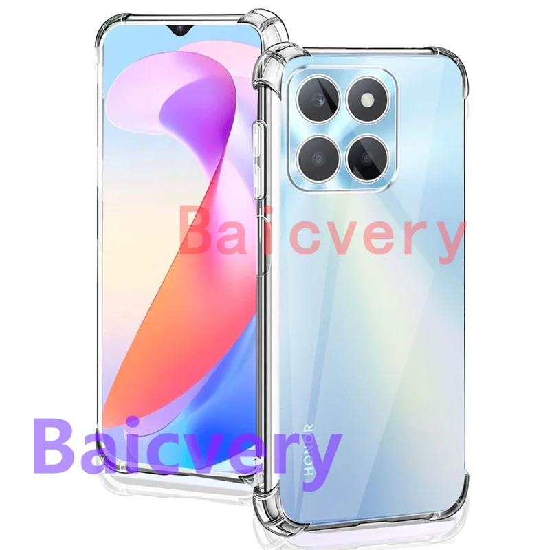 Per Huawei Honor X6A X6S X8A X8 5G Custodia Protettiva In Tpu Morbida Per Telefono Wdy-Lx1 Wdy-Lx2 Wdy-Lx3 Crt-Lx1 Crt-Lx2 Crt-Lx3