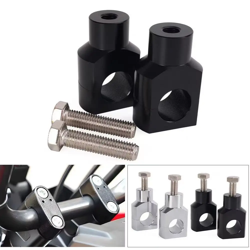25mm Motorcycle Handlebar Risers/High Risers Mounting Clamps, Suitable ...