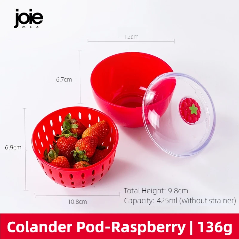 Joie Kitchen Gadgets 31830 Berry Colander, Plastic