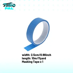 High - Performance Automotive Masking Tape - Heat Resistant, Precision Coverage, No Residue (Blue)