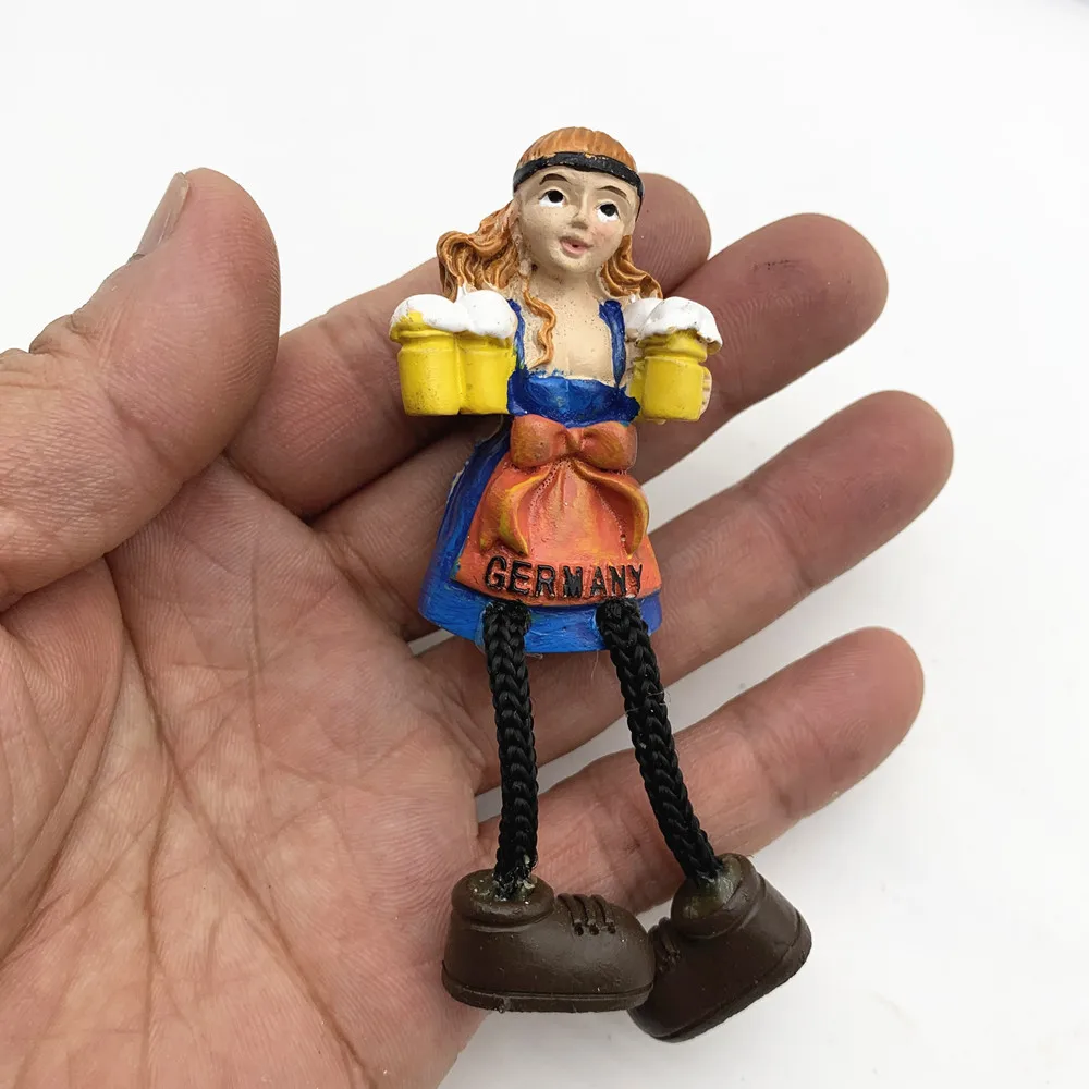 Múnich Alemania 3D Imán De Refrigerador Recuerdos Turísticos Resina Pegatinas Magnéticas Nevera Imán Hogar Y Decoración De La Cocina De China