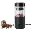 Automatic Coffee Bean Dryer, Coffee Bean Roaster 1300W Stainless Steel Transparent Glass Automatic Coffee Roaster Machine 1
