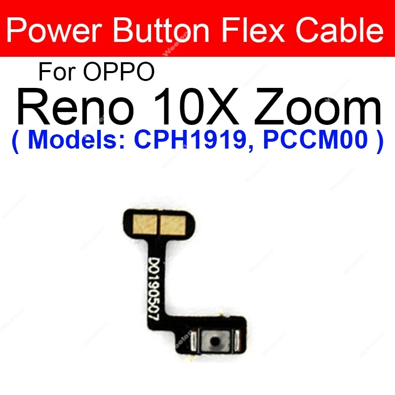 Pour REALME 8 5G / 8S 5G nappe câble flexible bouton latéral volume
