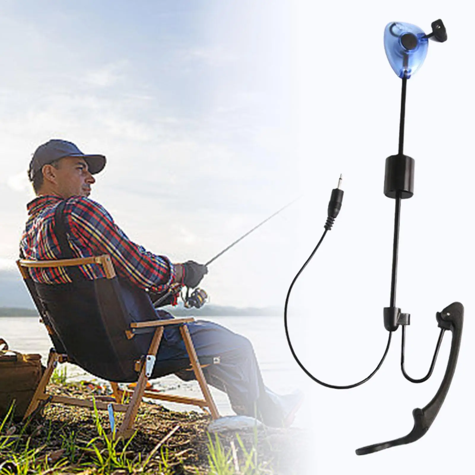Fishing Rod Alarm Fishing Rod Alarm Bite Alarm Led Light Detection Gear Indicator Tool For Outdoor Carp Sturgeon Fly Men Dad