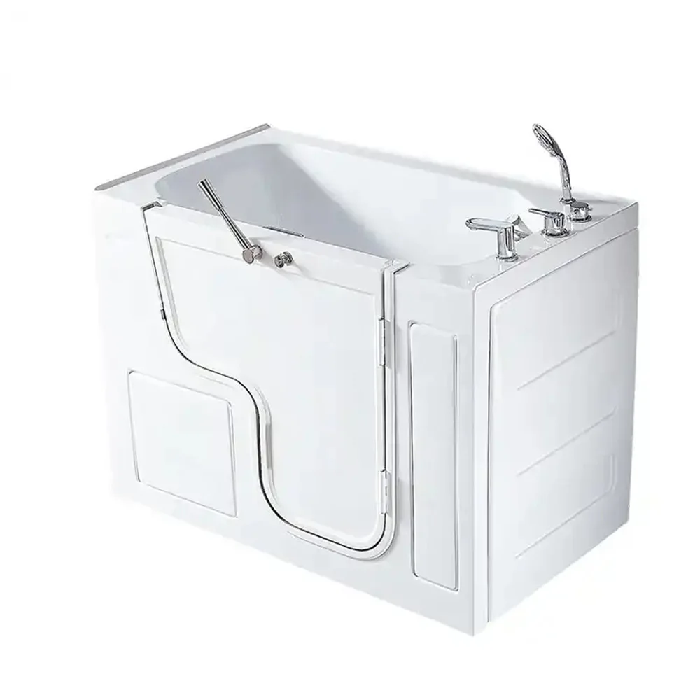 Acrylic water massage bathtub for old people and disable people 3