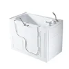 Acrylic water massage bathtub for old people and disable people 3