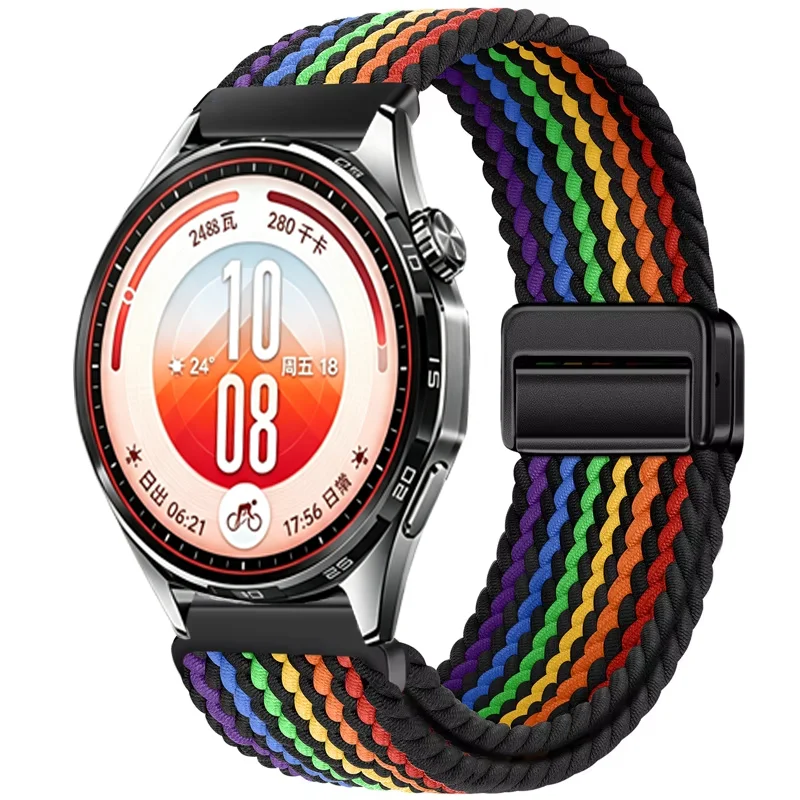 Nylon Magnetic Clasp Sports Bracelet, 20mm/22mm