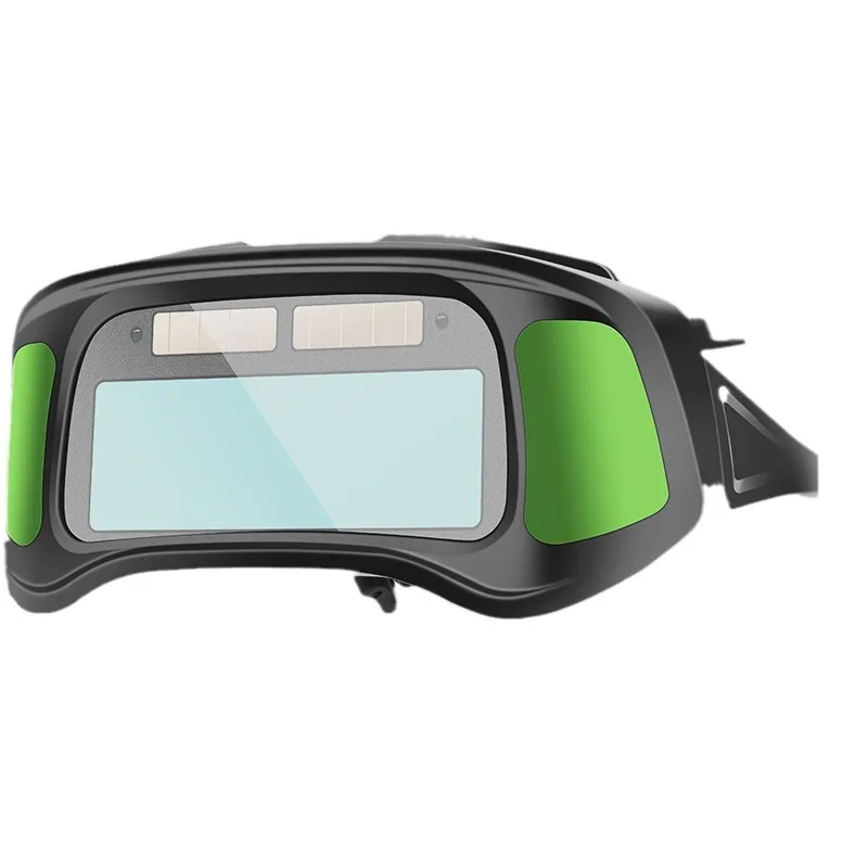 True Color Smart Auto Darkening Welding Goggles with Clear Inner Lenses Solar Welder Eyes Glasses Anti-glare Welder Glasses