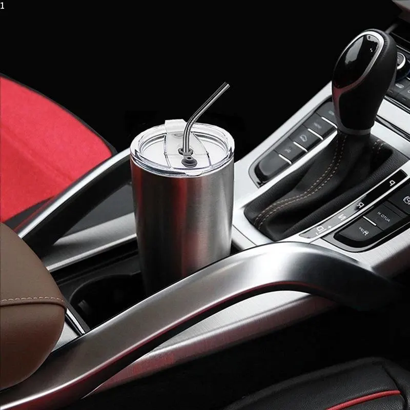 20/30 Oz 밀짚 컵 뚜껑 유출 방지 교체 텀블러 뚜껑 온도 컵 병 뚜껑 유출 방지 플라스틱 슬라이딩 컵 커버