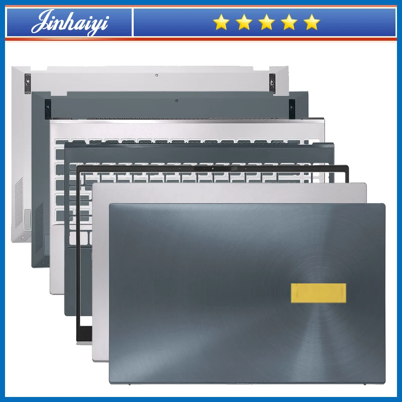 Quadro de Shell Traseiro para Asus Capa Superior Moldura Descanso de Palma Parte Superior Caixa Inferior Tela Asus Zenbook 14 U4700j Ux425j Ux425ja Ux425 Um425e