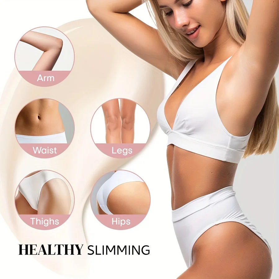 GZE Flat Belly Firming Cream - Skin Firming Smoothing Cream For Stomach, Thighs & Butt, Moisturizing Firming Lotion 120g 3