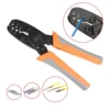 IWISS Non Insulated Open Barrel Terminal Crimp Tool  Wire Crimper IWS-1424A Orange 2