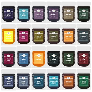10 g/borsa 24 colori tessuto colorante abbigliamento ricondizionato agente colorante cotone lino Jeans vernice pigmentata per tessuto Tie-Dye fatto a mano 1
