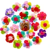 100PCS Pet Bowknots For Dogs and Cats Handmade Dog Bows With Rubber Bands Removable Dog Grooming Accessories Pet Supplies 5