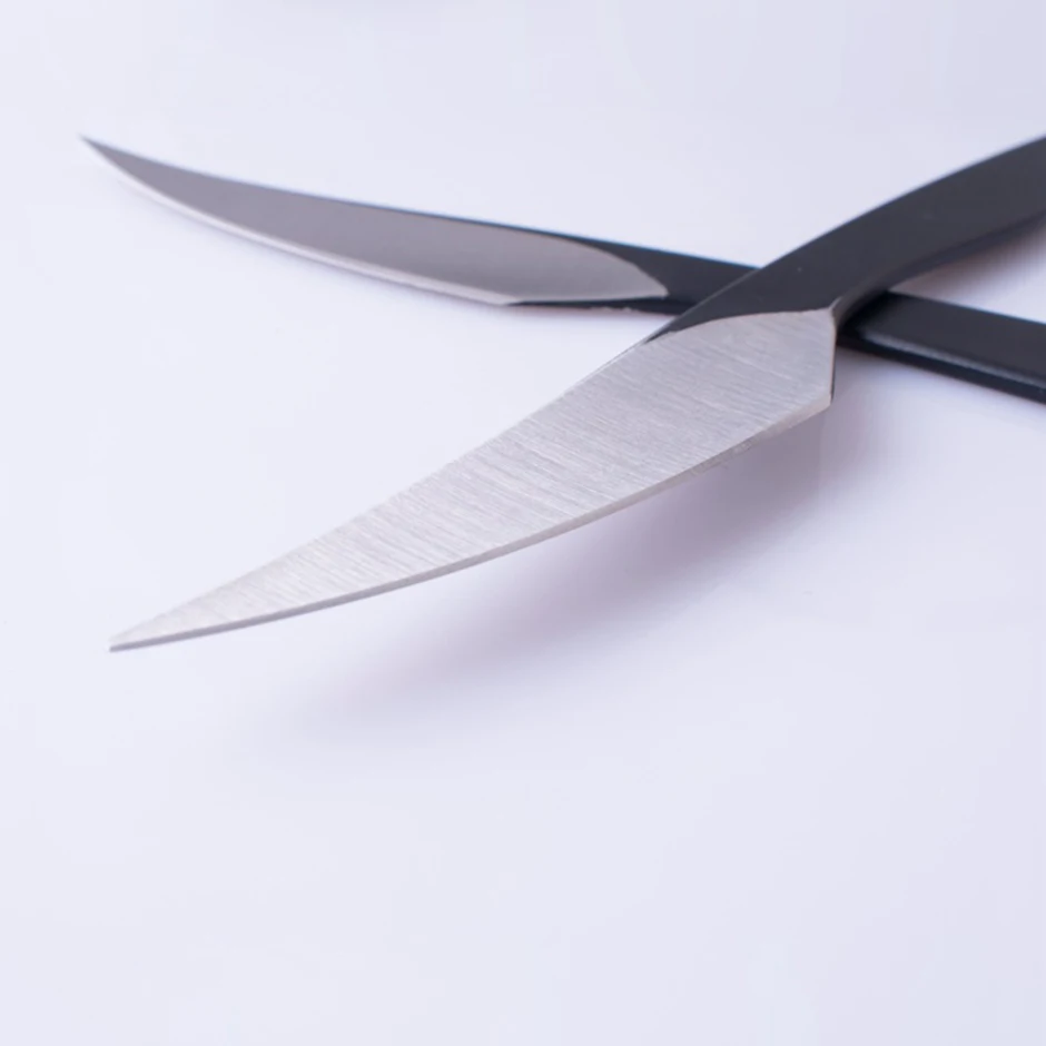 Description Picture 6 of item16cm Stainless Steel Cutting Knife Leather Craft Practical Cutting Carving Tool DIY Leather Tools Belt Black Storage Bag