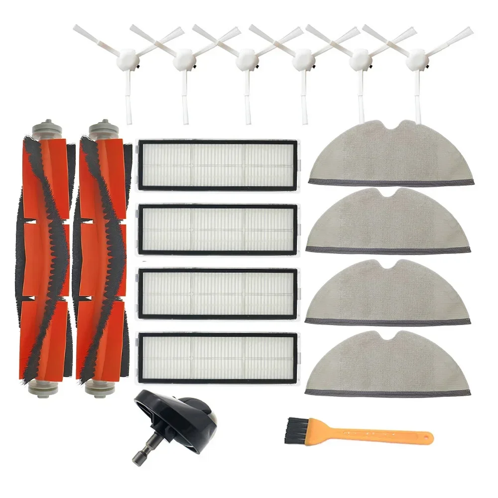 샤오미 미지아 걸레 천 걸레 물 탱크 브러시 HEPA 필터, 1C 1T STYTJ01ZHM Mi 로봇 진공 걸레 SKV4093GL Dreame F9 STYTJ02ZHM 